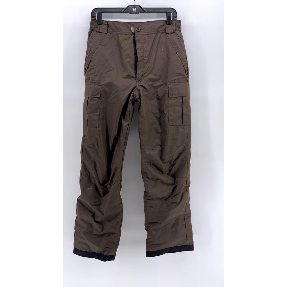 ICEBURG Women's Brown Lined Snow Ski Pants SZ L